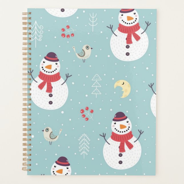 Snowman pattern planner (Front)