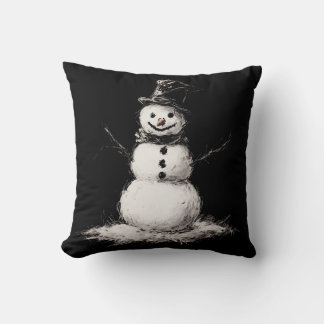 Snowman Pillow