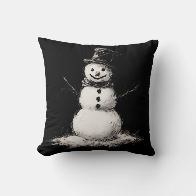 Snowman Pillow (Front)