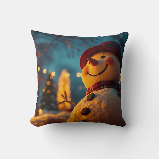 Snowman pillow (Front)