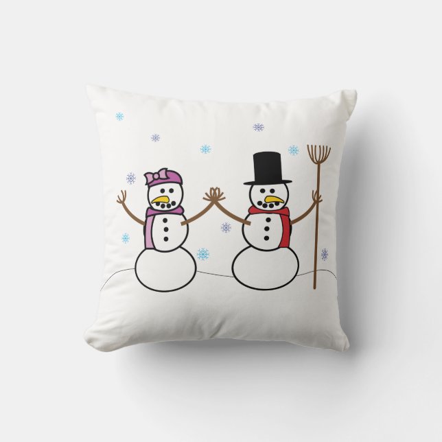 Snowman Pillow (Front)