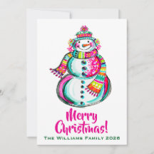 Snowman Pink Christmas Rainbow Gay Pride
