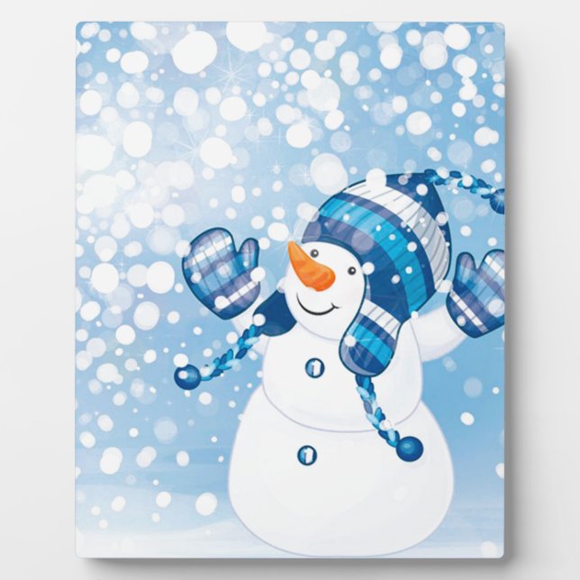 Snowman Plaque (Front)