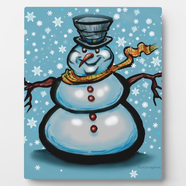 Snowman Plaque (Front)