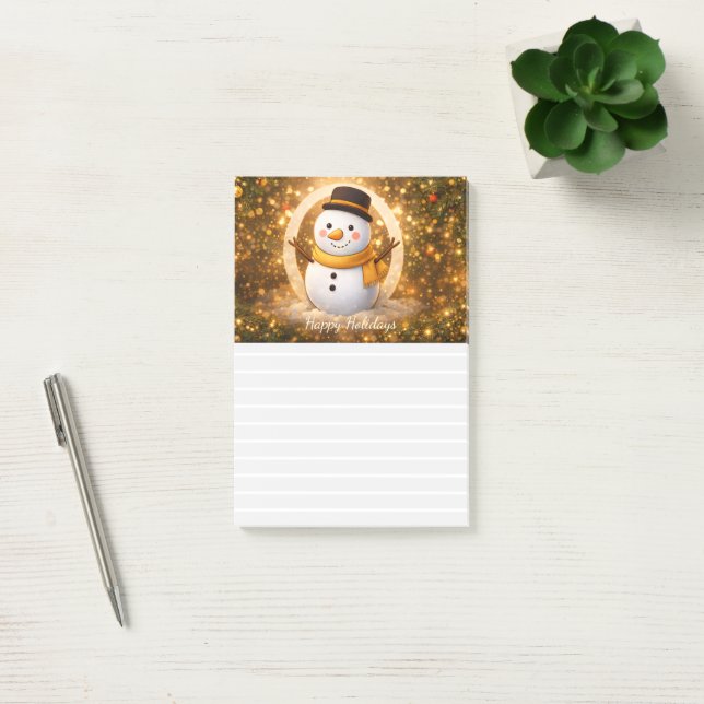 Snowman Post-it Notes (Office)