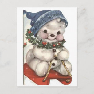 Snowman Postcard