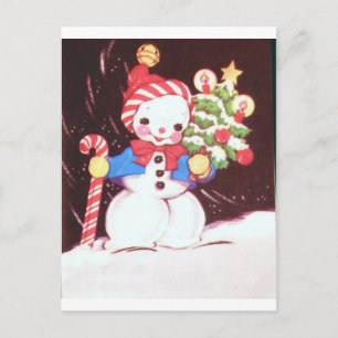 Snowman Postcard