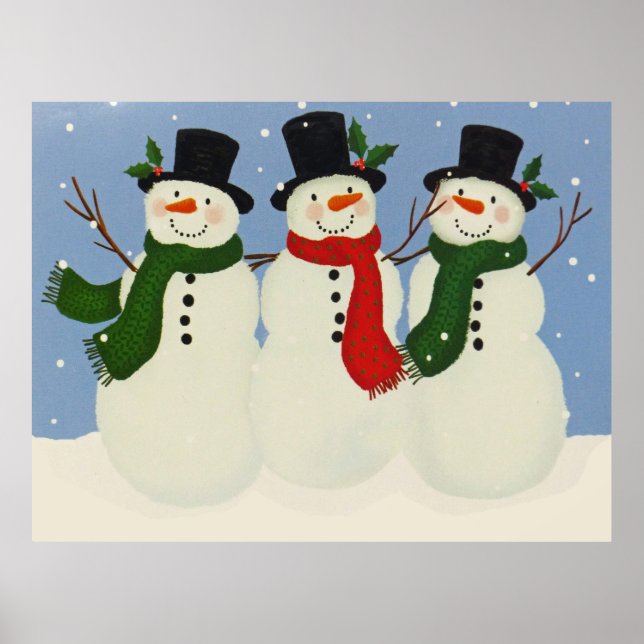 Snowman Poster (Front)