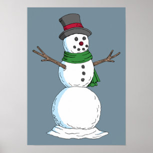 Snowman Poster