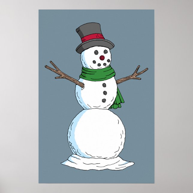 Snowman Poster (Front)