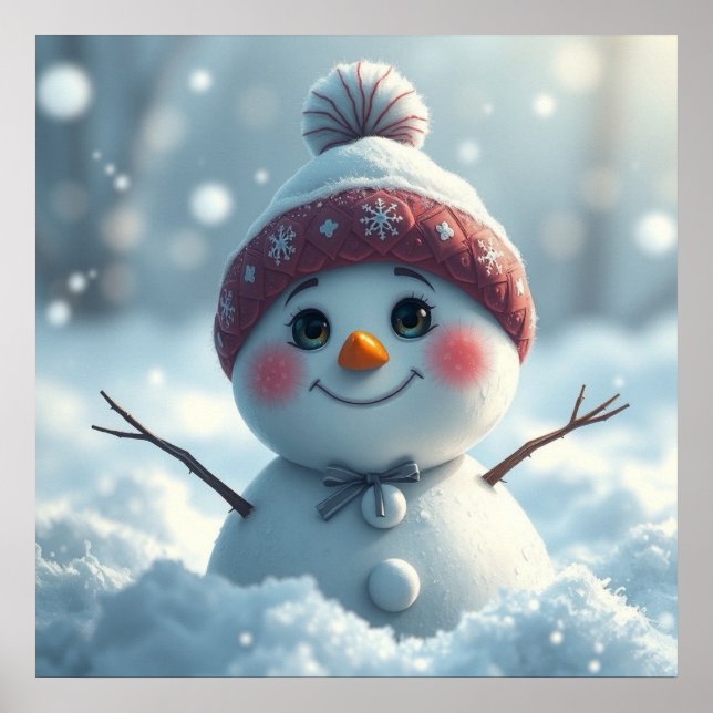 Snowman Poster (Front)
