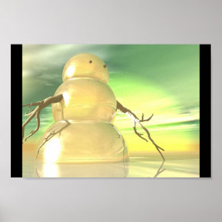 Snowman Poster