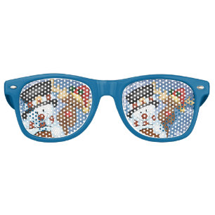 Snowman Retro Sunglasses