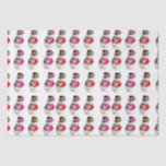 Snowman retro vintage Christmas Snow Man Fun Tissue Paper<br><div class="desc">Snowman retro vintage Christmas Snow Man Fun</div>