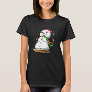Snowman Rocking T-Shirt