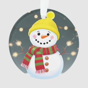 🎁Snowman Santa Ornament Holiday Gift Decor ✨