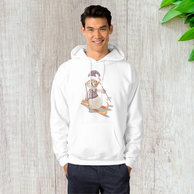 Snowman Skiing Hoodie (Creator Uploaded)