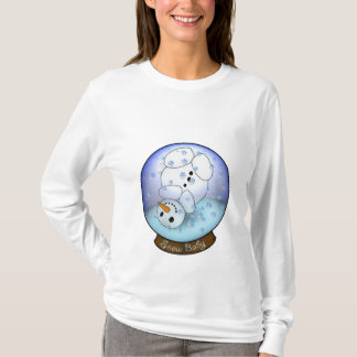 Snowman Snow Globe Baby T-Shirt