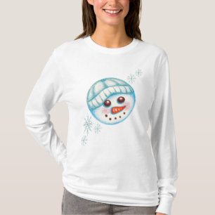 Snowman Snowflake T-Shirt