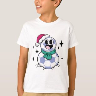 Snowman Soccer T-Shirt