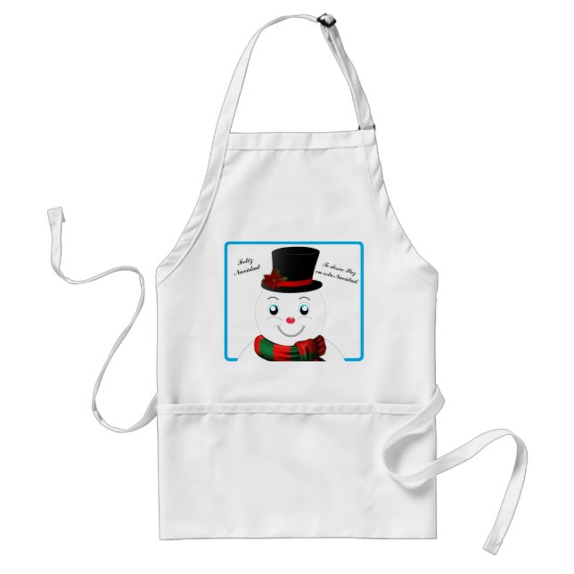 snowman standard apron (Front)