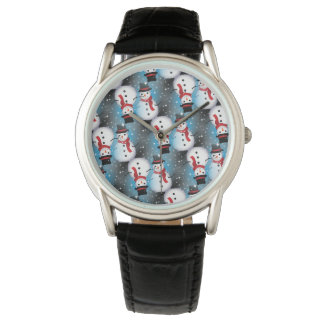 Snowman/Starry Blue Watch