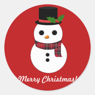 Snowman Sticker