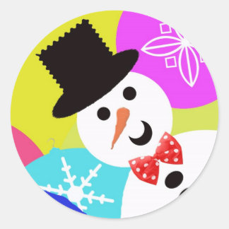Snowman Stickers