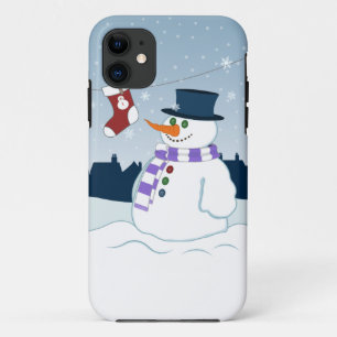 Snowman & Stocking Christmas Case-Mate iPhone Case