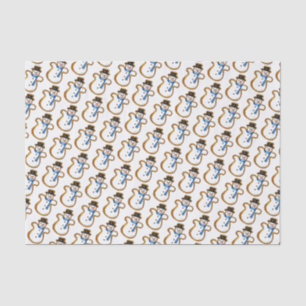 Snowman Sugar Cookie Hanukkah Christmas Holiday Tissue Paper