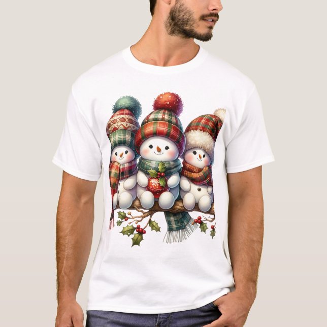 Snowman  T-Shirt (Front)