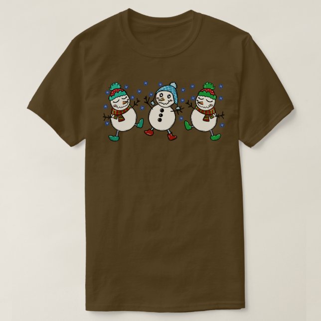 snowman T-Shirt (Design Front)