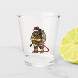 Snowman Tattoo Artist Christmas 2026 Holiday Shot Glass