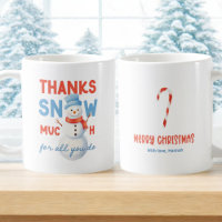 Snowman Thank You Snow Much Gift