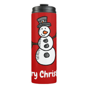 Snowman Thermal Tumbler