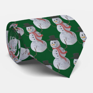 Snowman Tie