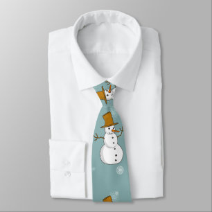 Snowman Tie