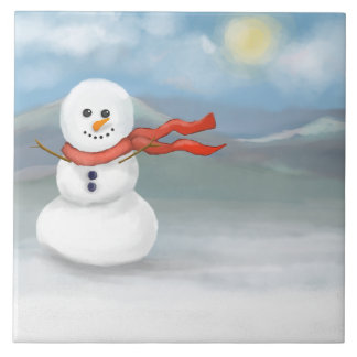 Snowman Tile
