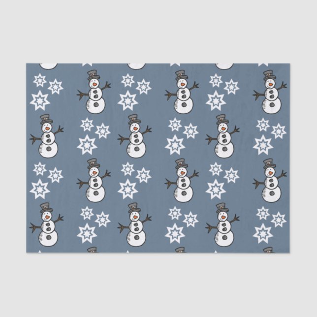 Snowman Tissue Paper (Front)