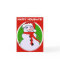 Snowman Toon Red Holiday! Card