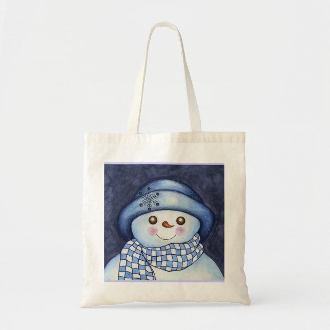 Snowman Tote Bag (Front)