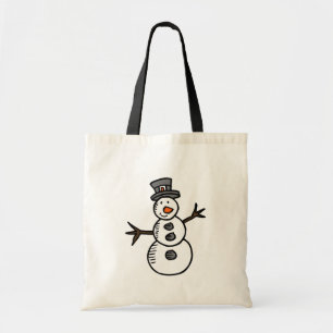 Snowman Tote Bag