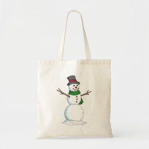 Snowman Tote Bag