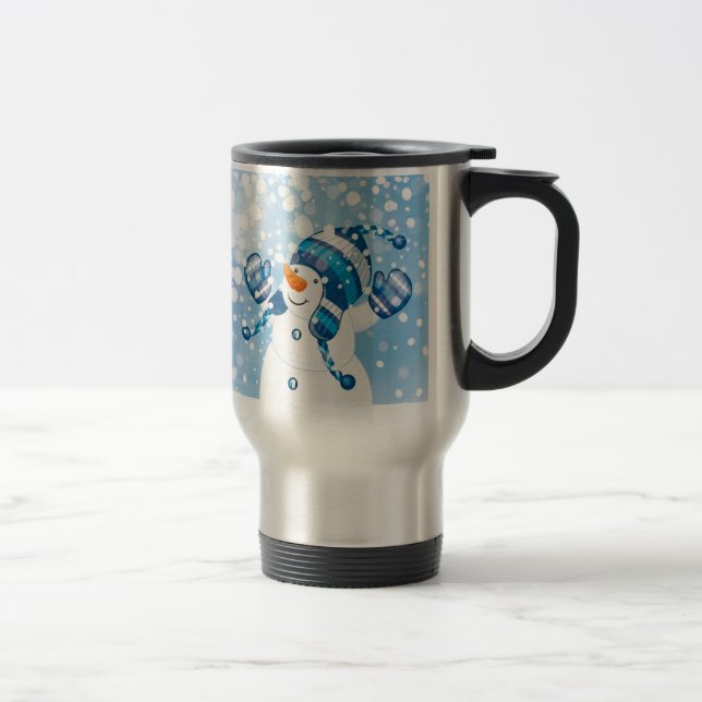 Snowman Travel Mug (Right)