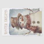 Snowman Watercolor Winter Christmas<br><div class="desc">Snowman Watercolor Winter Christmas</div>