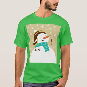 Snowman Winter Season Seasonal T-Shirt