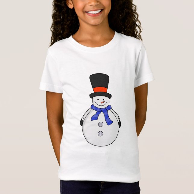 Snowman with top hat (Front)