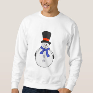 Snowman with top hat