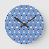 Snowman with top hat
