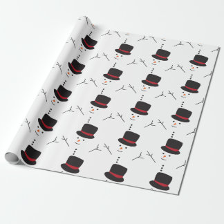 Snowman Wrapping Paper